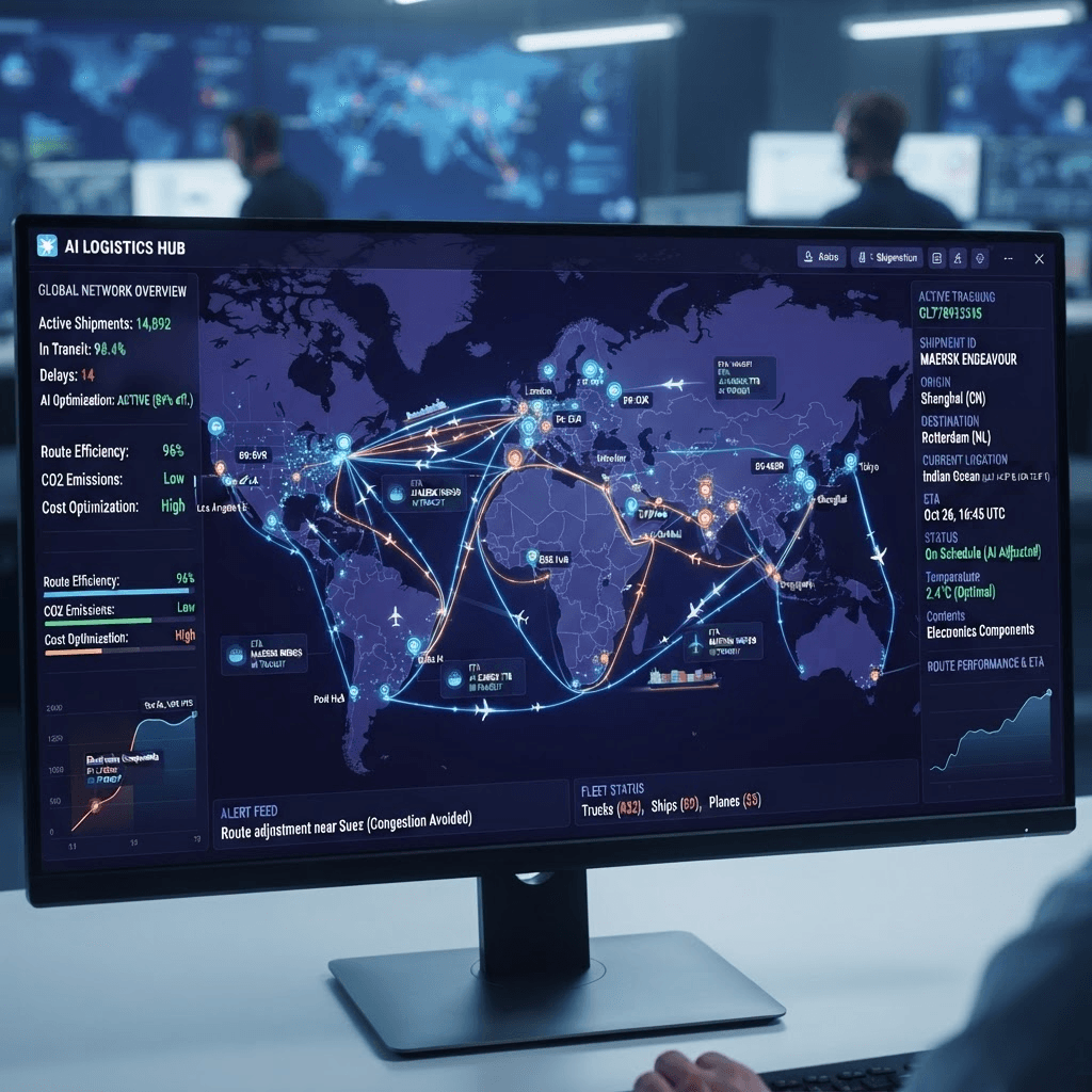 AI Logistics Coordinator visual
