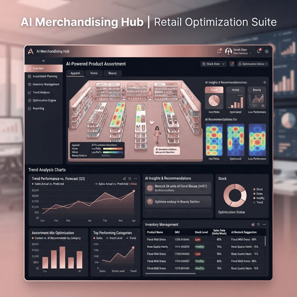 AI Merchandiser visual
