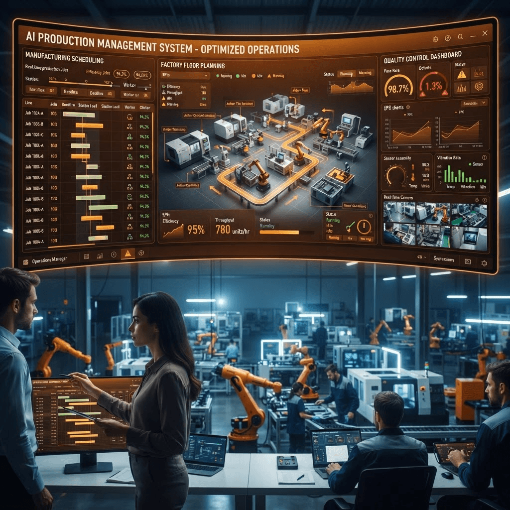 AI Production Manager visual